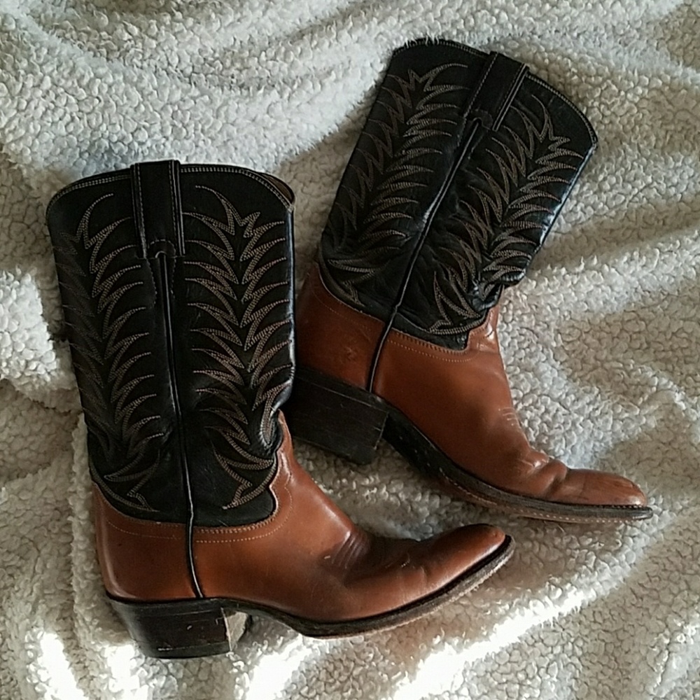 Vintage Women's Justin Western Cowboy Boots